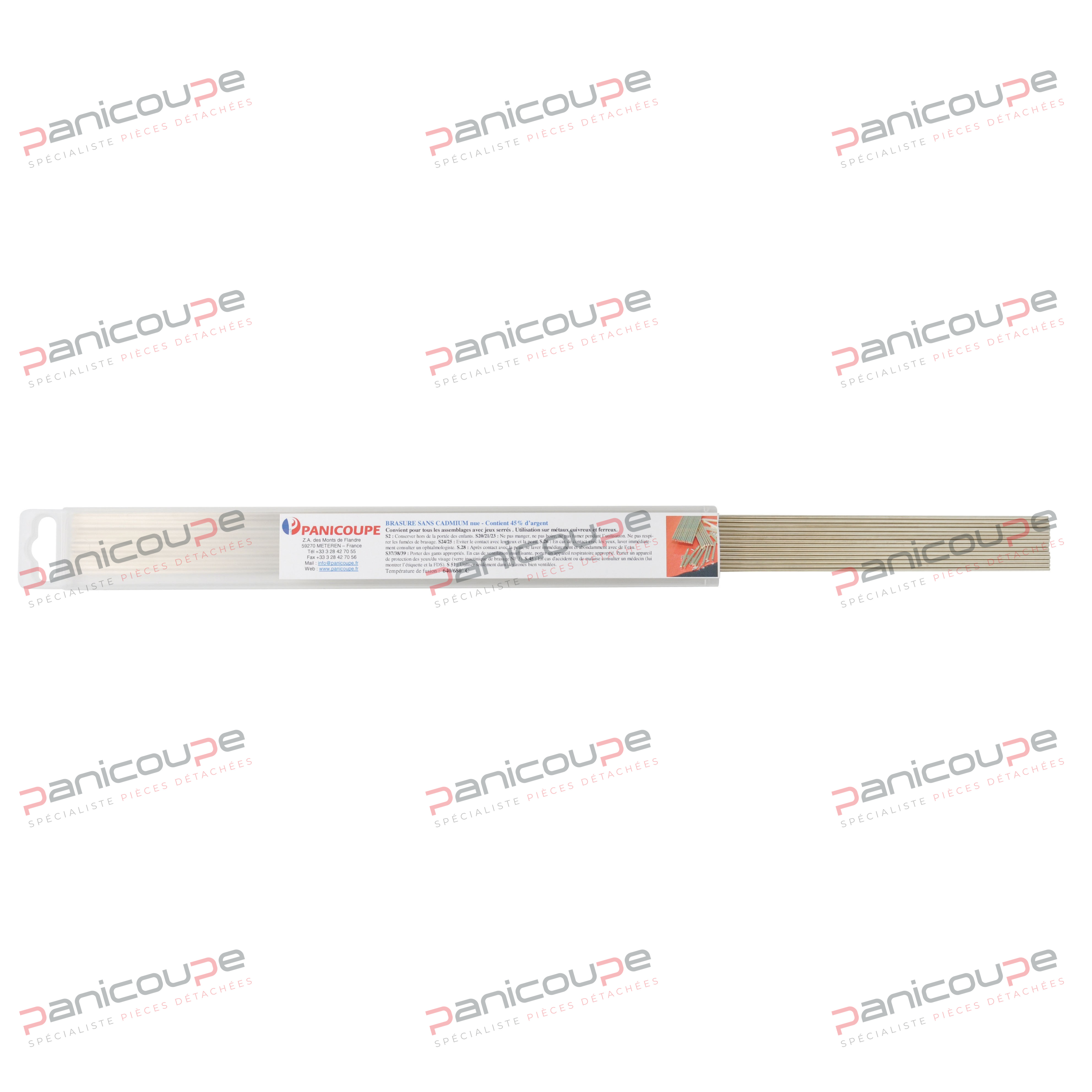 45% SILBER - BLANK - &Oslash; 2 MM - ERFORDERT EINEN ABBEIZER Produktbild