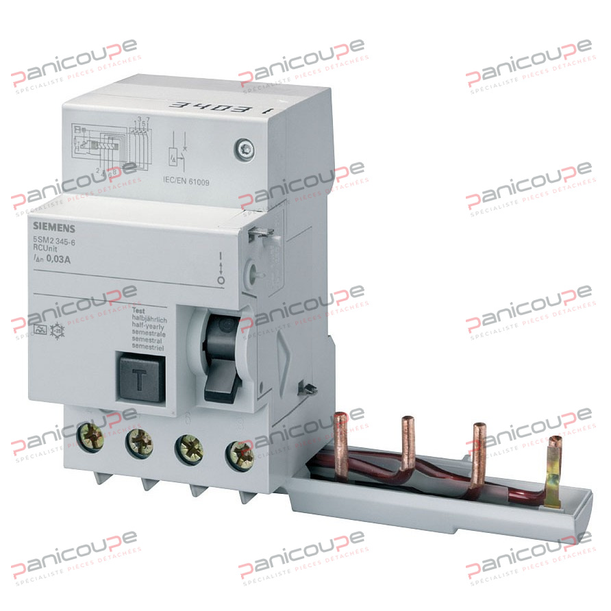 Fehlerstromschutzschalter f&uuml;r vierpolige Leistungsschalter Produktbild