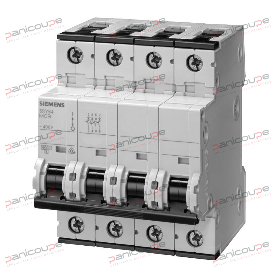 DISJONCTEURS T&Eacute;TRAPOLAIRES COURBE D Produktbild