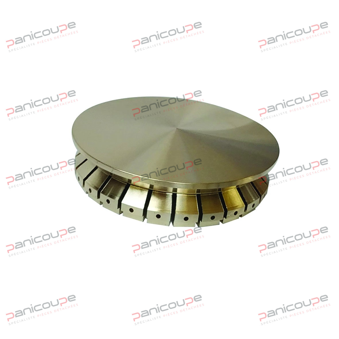 Kappen mit 80 mm Durchmesser f&uuml;r vertikale Flammen mit Nuten Produktbild