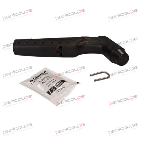 KOMPLETTER SCHWARZER DUSCHKOPF Produktbild