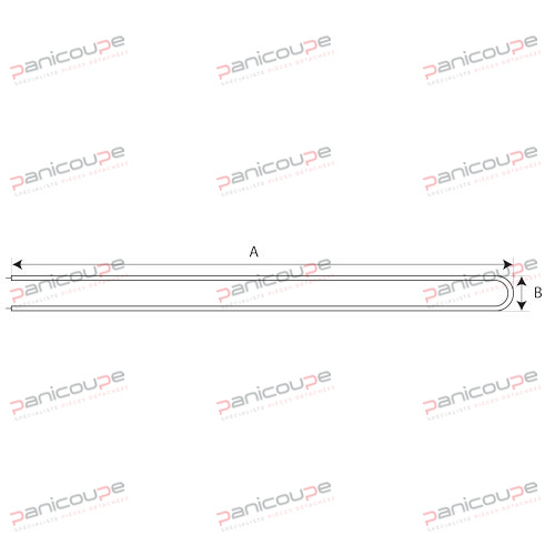 550-W-U-f&ouml;rmiges Heizelement Produktbild