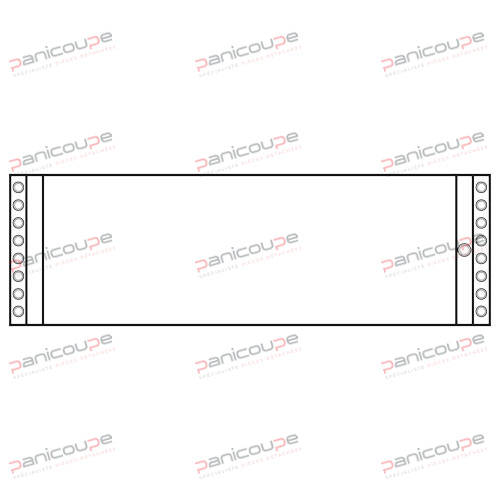 Laderplane 4670 x 695 mm Produktbild