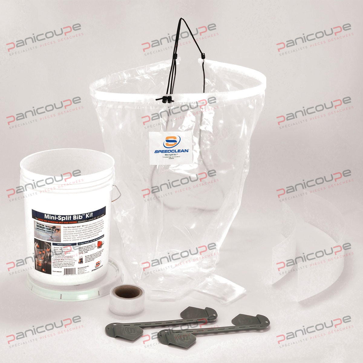 Schutzplane f&uuml;r die Reinigung von Mini-Split-L&auml;tzchen Produktbild