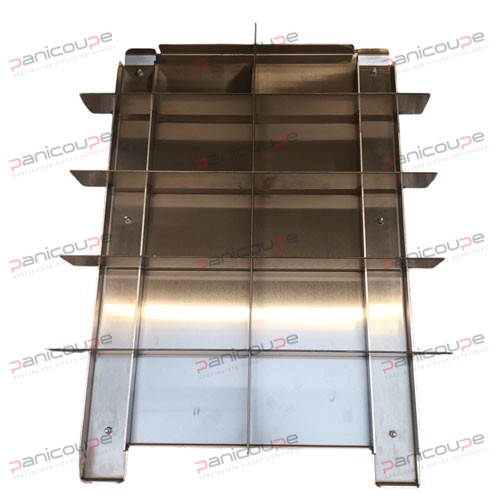 5x2 Edelstahl-Grilleinteilungen Produktbild