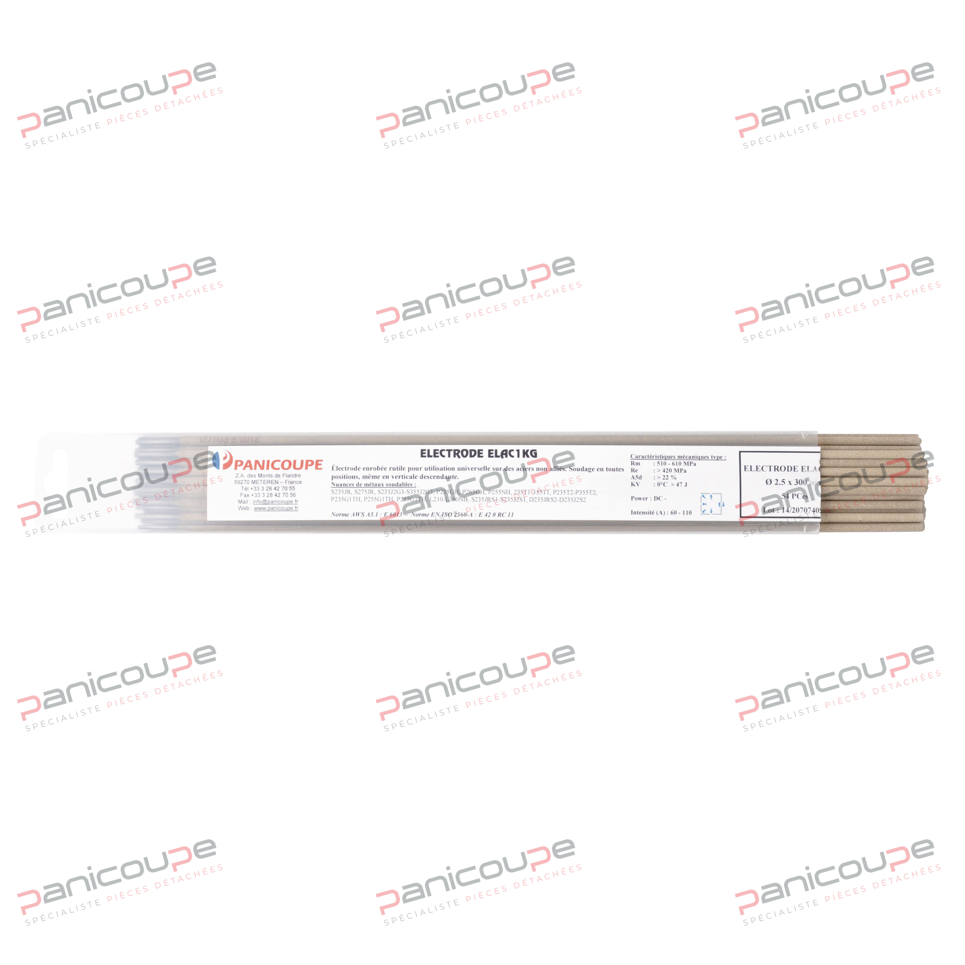 ELEKTRODEN F&Uuml;R STAHL Produktbild