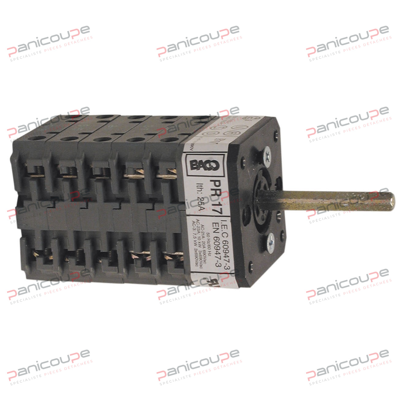 BACO PR17/40792E AL-Schalter Produktbild