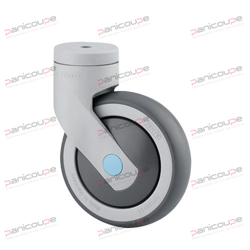 ROULETTES PIVOTANTES CHAPE &Agrave; OEIL SYNTHETIQUE SANS FREIN Produktbild