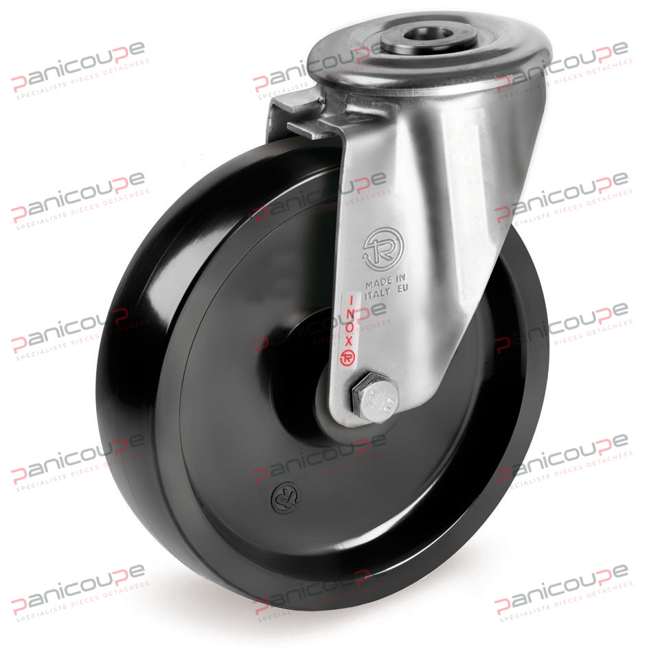 ROULETTE HT PIVOTANTE CHAPE INOX &Agrave; OEIL Produktbild