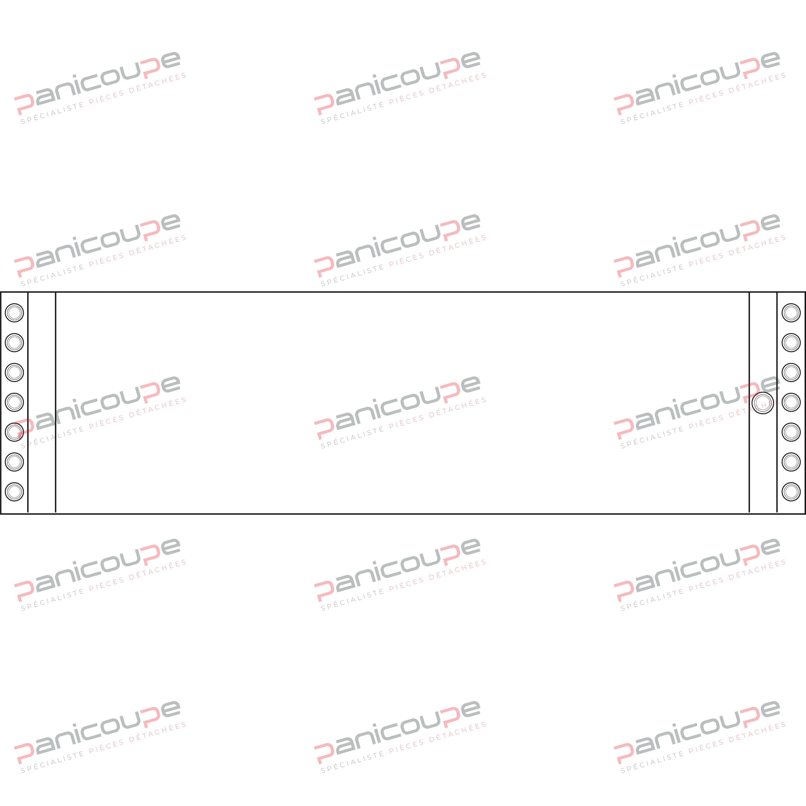 TOILE D'ENFOURNEUR 6040X645 MM Produktbild