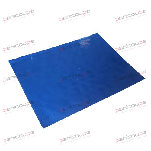 BLAUER PVC-LEINWANDTEPPICH 495 X 369 MM Produktbild