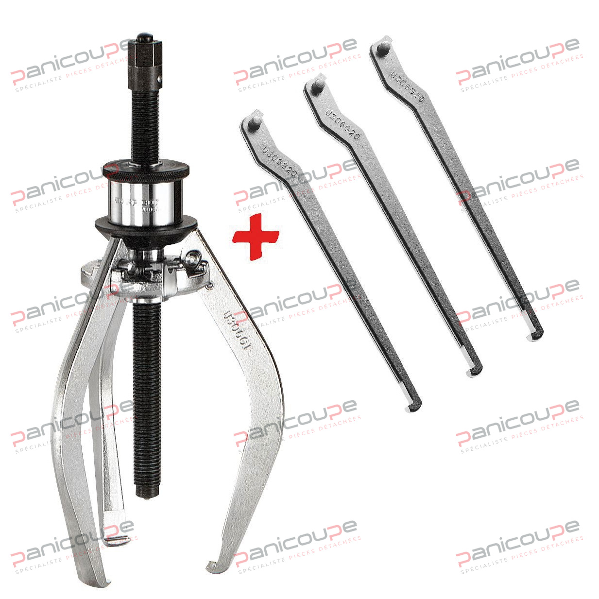 3-Krallen-Extraktoren f&uuml;r den Innen- und Au&szlig;enbereich Produktbild