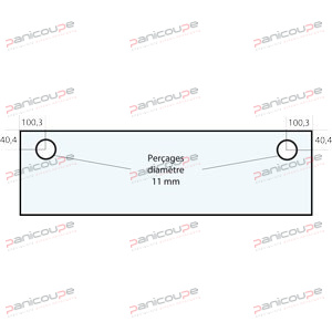GLAS 635 x 230 x 6 - VF62 Produktbild