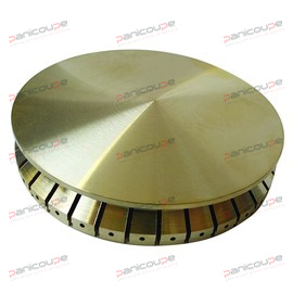 Kappen mit 100 mm Durchmesser f&uuml;r vertikale Flammen mit Nuten Produktbild