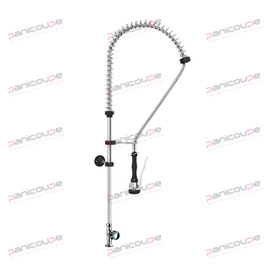 PREMIUM-VORWASCHGER&Auml;T MIT DUSCHE UND GESCHIRRSP&Uuml;LUNG, MIT KN&Ouml;PFEN, OHNE SCHWANENHALS Produktbild