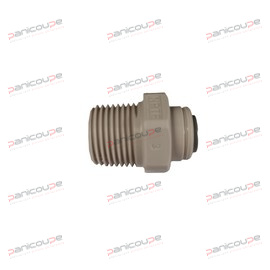 Einfache Verschraubung M 3/8 NPTF x 1/4 Produktbild