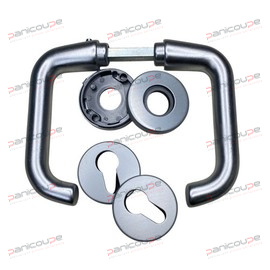 POIGN&Eacute;E ALUMINIUM POUR PORTE DE SERVICE Produktbild