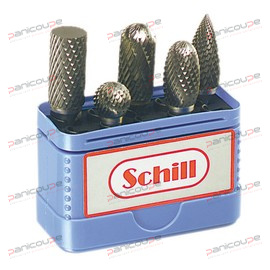 Satz mit 5 Hartmetallflocken Produktbild