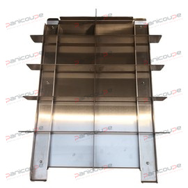 5x2 Edelstahl-Grilleinteilungen Produktbild