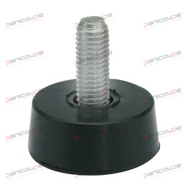 PIED CAOUTCHOUC TIGE INOX Produktbild