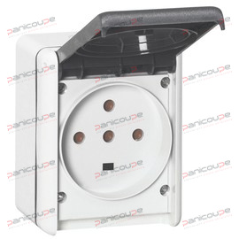 3P+E+N WASSERDICHTE STECKDOSE 32A PLEXI Produktbild