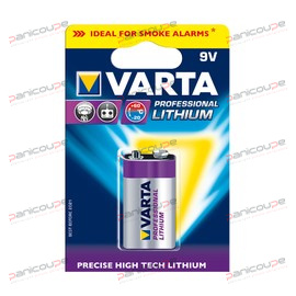 Blisterverpackung mit 1 9V Lithium-Batterie Produktbild