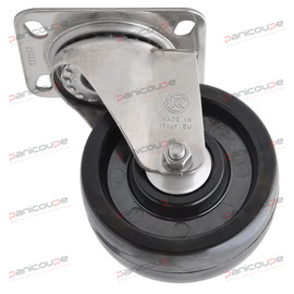 ROULETTES HT PIVOTANTES ROULEMENTS &Agrave; BILLES CHAPES INOX Produktbild