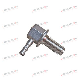 M10, für Ø 4 x 6 mm Rohr, aus Edelstahl. Winkelstück für Schlauch Produktbild