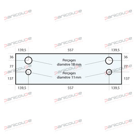 GLAS 836 X 250 X 6 MM &ndash; VF71 Produktbild
