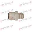 Einfache Verschraubung M 3/8 NPTF x 3/8 Produktbild