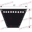 TRAPEZOIDALES CLASSIQUES SERIE B Produktbild