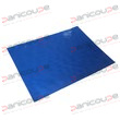 BLAUER PVC-LEINWANDTEPPICH 495 X 369 MM Produktbild