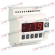 DIGITALER REGLER F&Uuml;R NORMALE TEMPERATUR MIT ZYKLISCHER ABTAUFSTOFFFUNKTION 230 V 4 MODULE Produktbild